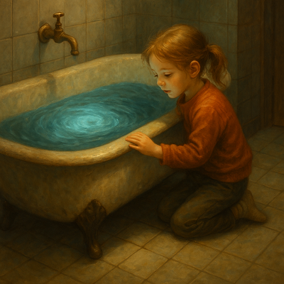 Noor and the Bath – text-based conceptual work with hybrid framing